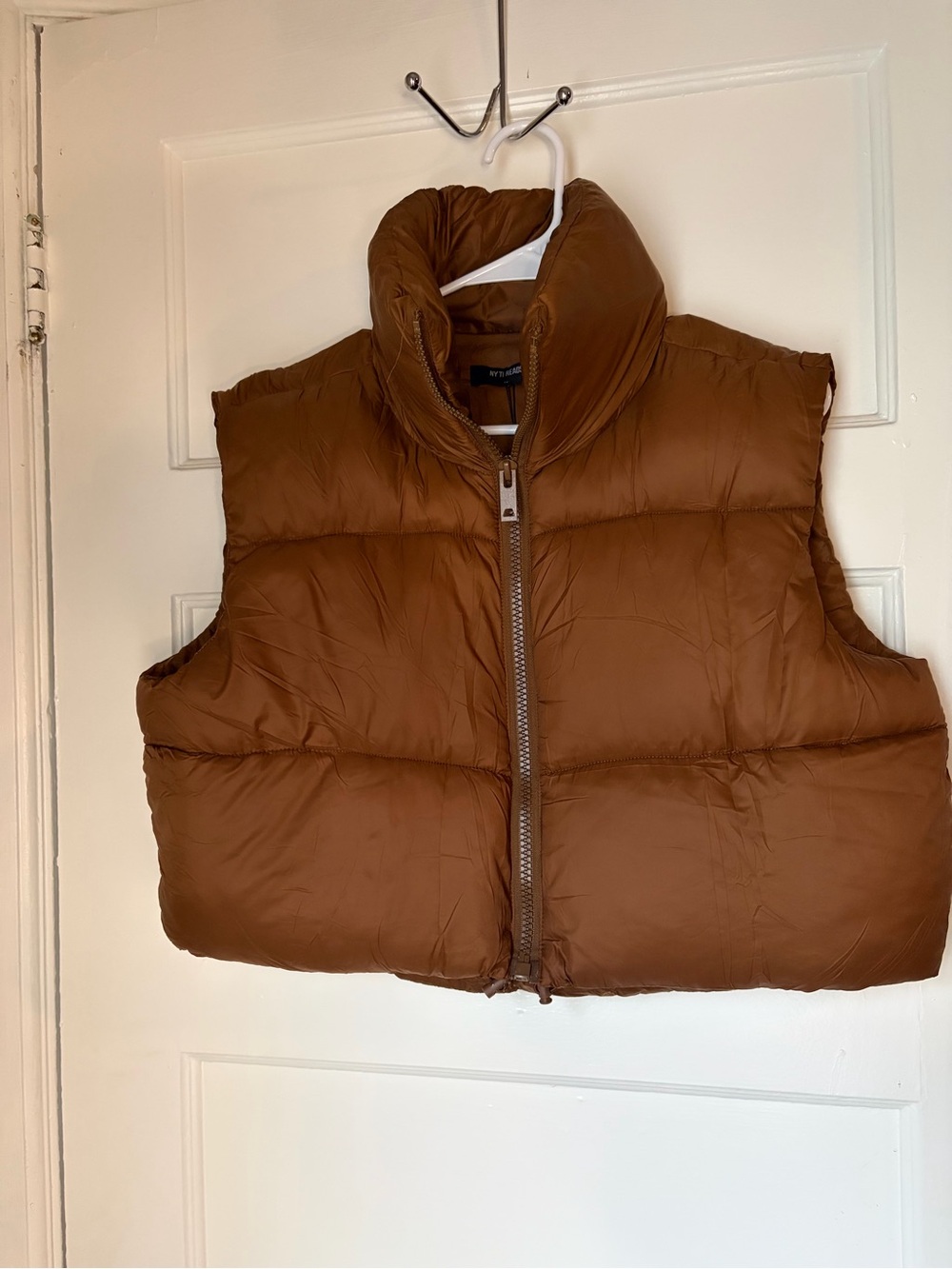 Brown Puffer Vest